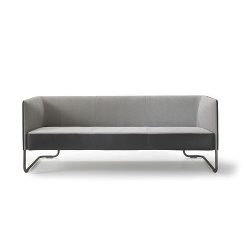 Современный диван - LOUNGE - i4 MARIANI - из ткани / из кожи / с подлокотниками