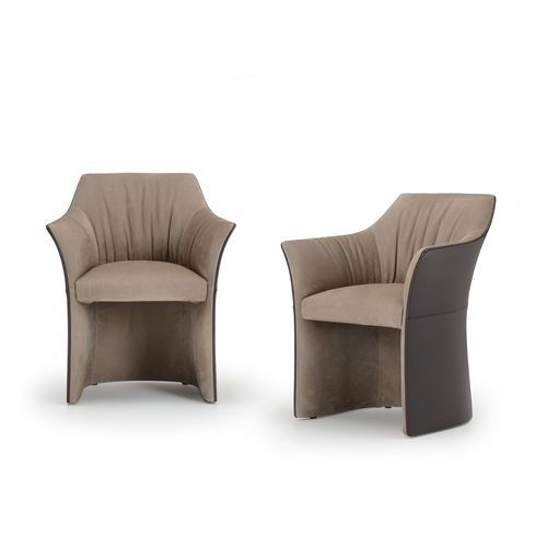 Современное кресло - SELLA LOUNGE - i4 MARIANI - из кожи / из ткани / из полиуретана