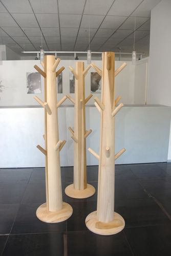 Вешалка для верхней одежды на ножке - IAPPO TREE - Livoni Edoardo & Figlio - современная / из дерева