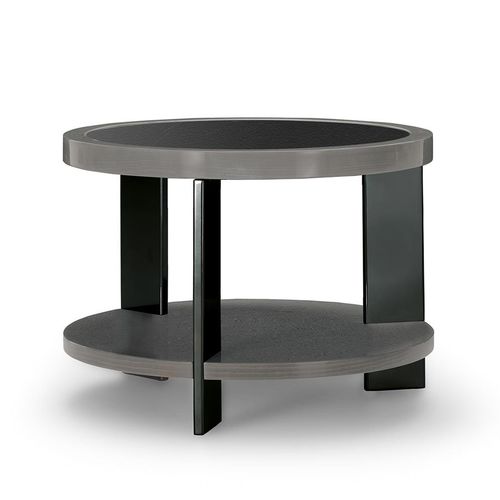 Современный журнальный столик - BLACK & MORE - Malerba - из дерева / из стекла / из мрамора