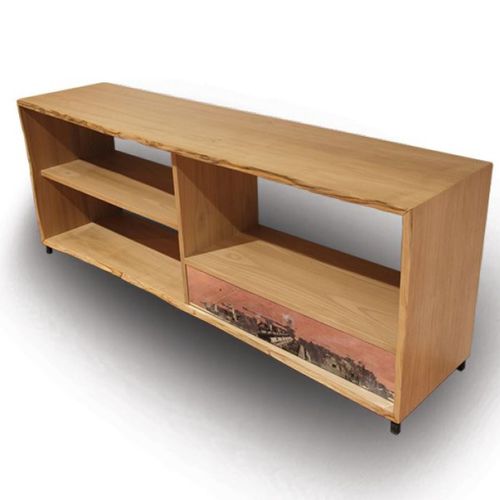 Низкий стеллаж - BOX - NOVO Design Made in Toscana - современный / из цельной древесины / для офиса
