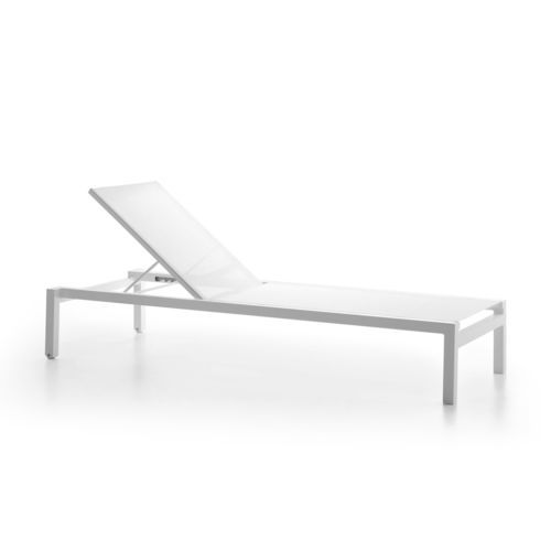 Современный садовый шезлонг - SAMBA RIO - Roberti Rattan - из Batyline® / из Textilene® / из термолакированного алюминия
