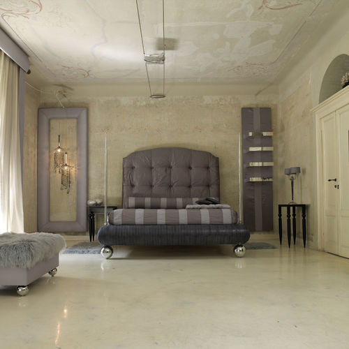 Двуспальная кровать - PASCIA’ - Scandal Home Couture - современная / обитая / с изголовьем