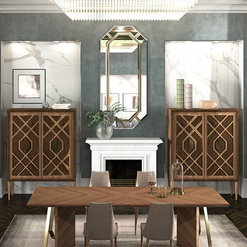 Высокий буфет - INTRIGUE - Scandal Home Couture - современный / из дерева / из лакированной древесины