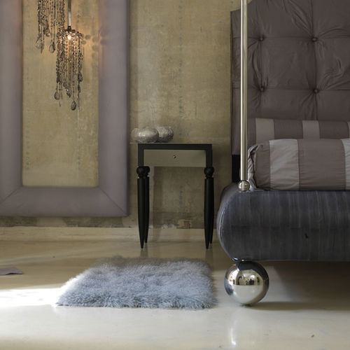 Современный ночной столик - SOAVE - Scandal Home Couture - из дерева / из стекла / с основанием из древесины