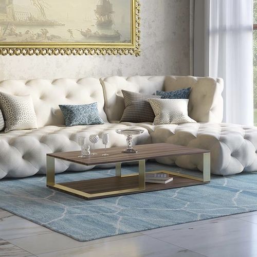 Современный журнальный столик - VESTA - Scandal Home Couture - из дерева / с основанием из металла / с основанием из древесины