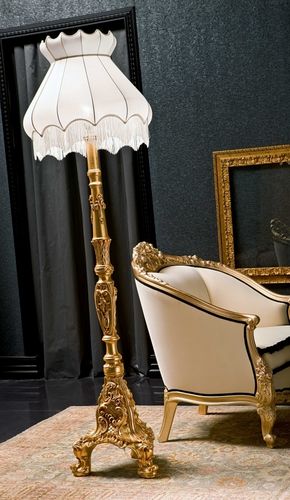 Напольная лампа - 350/B - Silik - из ткани / стилизованная / беспроводная