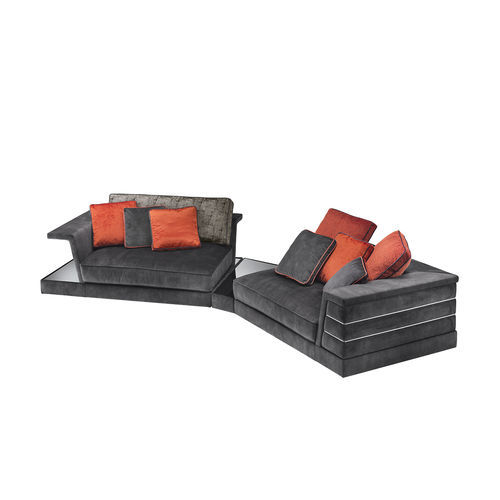 Модульный диван - Madison-Air - Siwa Soft Style Home - современный / из шелка-дюпиона / с подлокотниками