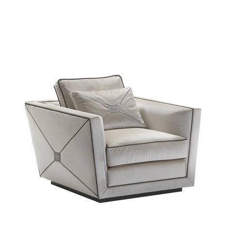 Современное кресло - Extrò - Siwa Soft Style Home - из ткани / из цельной древесины / из фанеры