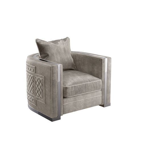 Современное кресло - VERT  - Siwa Soft Style Home - из ткани / из цельной древесины / из фанеры