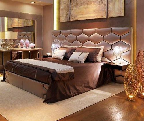 Двуспальная кровать - Diamond  - Siwa Soft Style Home - современная / обитая / с изголовьем