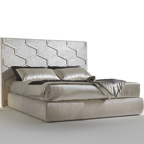 Двуспальная кровать - Diamond Club - Siwa Soft Style Home - современная / обитая / с изголовьем