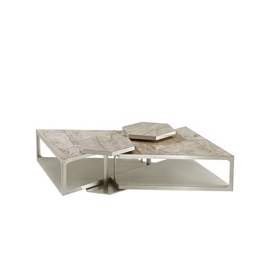 Современный журнальный столик - Madison  - Siwa Soft Style Home - из лакированного стекла / из лакированной древесины / из мрамора