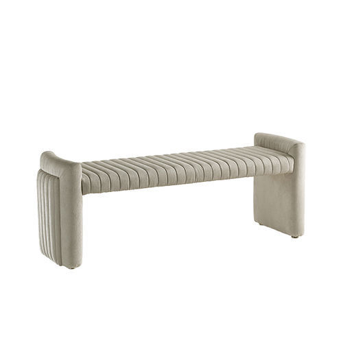 Современная банкетка - Shell - Siwa Soft Style Home - из ткани / из цельной древесины / из фанеры