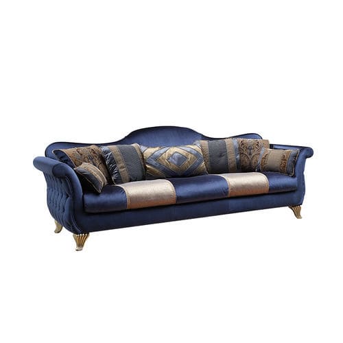 Стилизованный диван - Lady Glamour - Siwa Soft Style Home - из ткани / с подлокотниками / со съемной подушкой