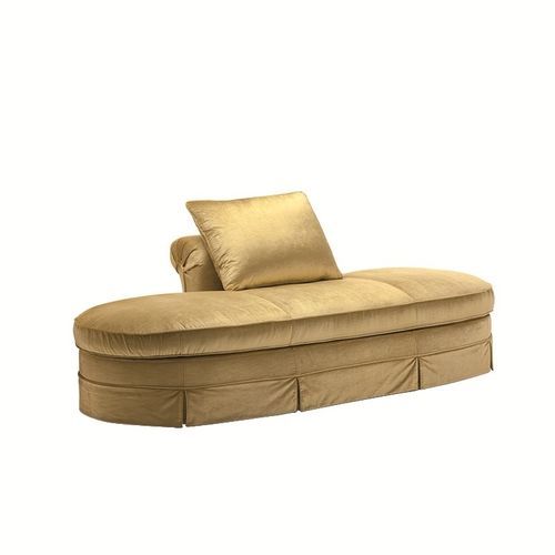 Современная банкетка - Elegance - Siwa Soft Style Home - из ткани / с основанием из ткани / со спинкой