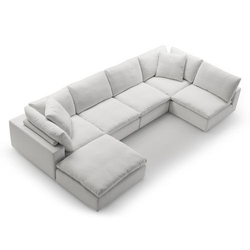 Модульный диван - Fluffy - Siwa Soft Style Home - современный / из ткани / с подлокотниками