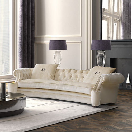 Диван честерфилд - Chester - Siwa Soft Style Home - из ткани / с подлокотниками / со съемной подушкой