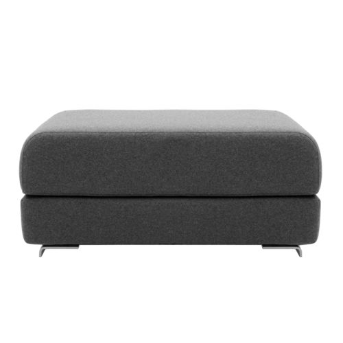 Современный пуф - LOUNGE - SOFTLINE - из ткани / квадратный / модульный