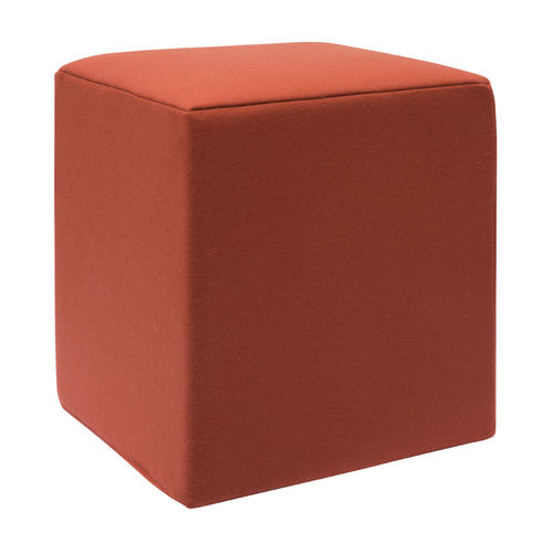 Современный пуф - POUF - SOFTLINE - из ткани / квадратный / модульный