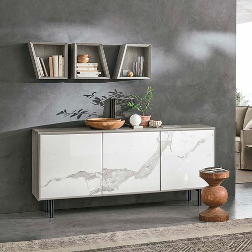 Современный буфет - GIUNONE - Target Point - из окрашенного металла / из керамики / из ламината