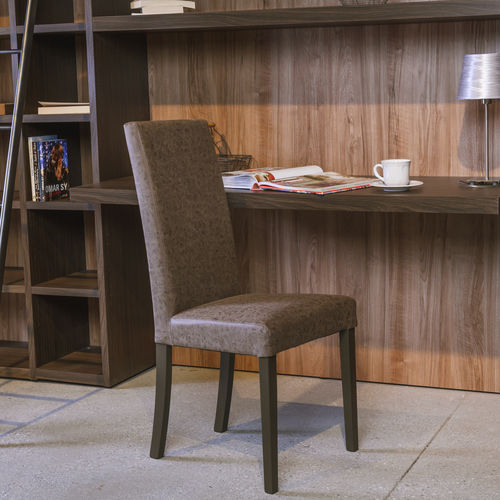 Современный cтул - LOCARNO - Target Point - для интерьера / из искусственной кожи / с основанием из древесины