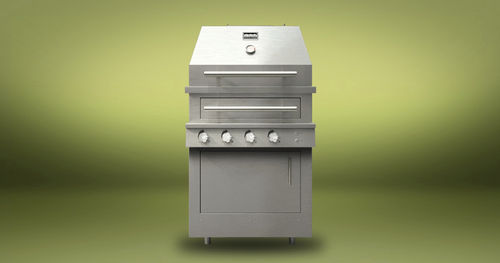 Гибридное барбекю - K500HB - KALAMAZOO OUTDOOR GOURMET - для профессионального использования / фиксированное / из металла