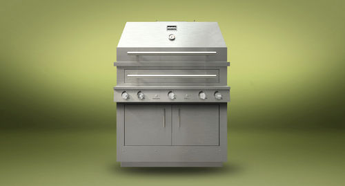 Гибридное барбекю - K750HB - KALAMAZOO OUTDOOR GOURMET - встраиваемое / из металла