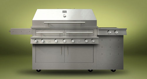 Гибридное барбекю - K1000HS - KALAMAZOO OUTDOOR GOURMET - фиксированное / из металла