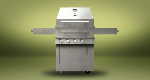 Гибридное барбекю - K500HT - KALAMAZOO OUTDOOR GOURMET - на роликах / из металла