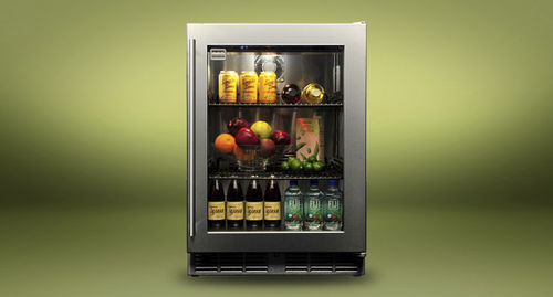 Холодильник под столешницу - K-HP24RO-3 - KALAMAZOO OUTDOOR GOURMET - для бытового использования / отдельно стоящий / стеклянный