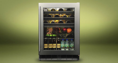 Холодильник под столешницу - K-HP24CO-3 - KALAMAZOO OUTDOOR GOURMET - для бытового использования / отдельно стоящий / стеклянный