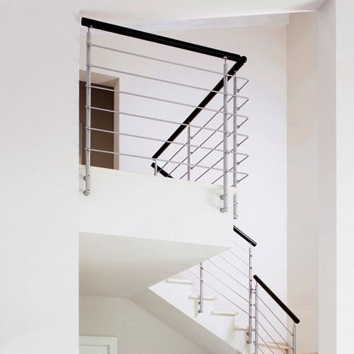 Ограждение из нержавеющей стали - SILVER  - ITALIAN FASHION STAIRS - решетчатое / для интерьера / для лестниц