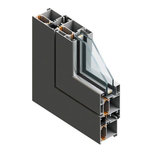 Оконный профиль из алюминия - TERMO 50 - FEAL Croatia Ltd. - с термовкладышем