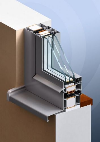 Оконный профиль из алюминия - TERMO 85 S PLUS - FEAL Croatia Ltd. - с термовкладышем