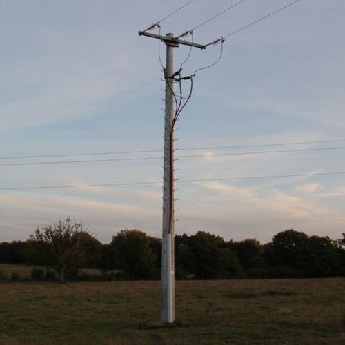 Электрический столб - ERDF - Valmont France