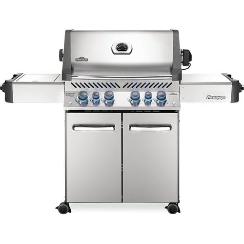 Газовое барбекю - PRESTIGE® 500 RSIB - Napoleon Gourmet Grills - на роликах / из нержавеющей стали / со встроенным ящиком