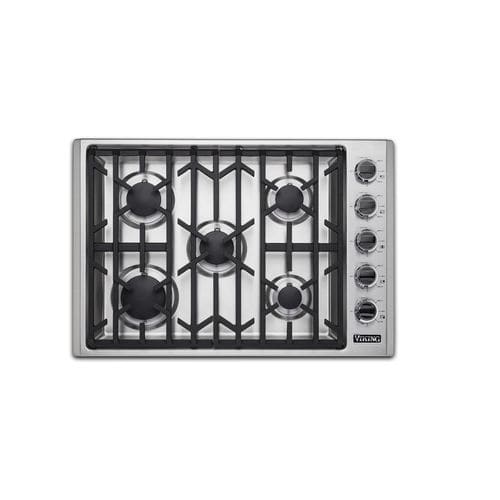 Газовая варочная панель - VGSU5301 - VIKING - 5 конфорок / встраиваемая / с поворотными регуляторами