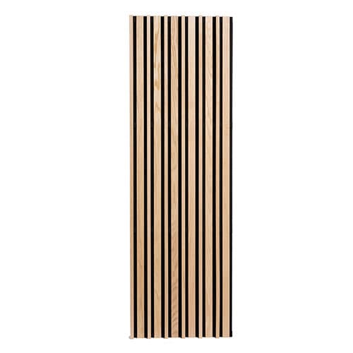 Акустическая панель для стены - LINEA 42 AL - LAUDESCHER - из цельной древесины / прямоугольная / с планками