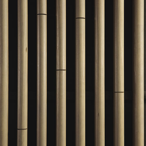 Акустическая панель для стены - LINEA BAMBOO - LAUDESCHER - из цельной древесины / из дуба / из сосны