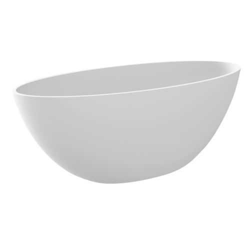 Овальная ванна - CORMIER - Condor - островная / для жилых зданий / из Solid Surface