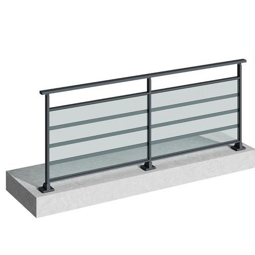 Ограждение из стекла - BALI - TSCHOEPPE INDUSTRIE - из алюминия / из нержавеющей стали / из дерева