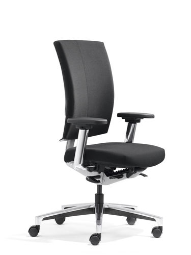 Современный стул для офиса - CATO PLUS XS-XL - Klöber - из ткани / на колесиках / с крестообразным основанием