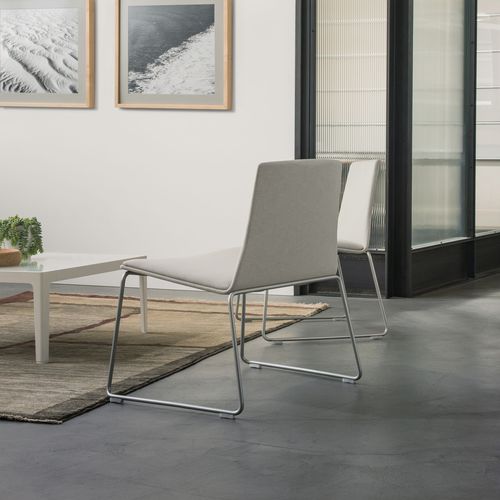 Современное низкое кресло - MONTARA650 - Coalesse - из ткани / из дуба / из металла