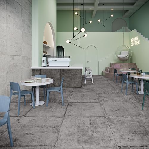Плитка из керамогранита - WERKBUND - Land Porcelanico - под старину / для интерьера / для гостиной