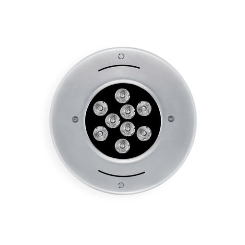 Точечный светильник встраиваемый в пол - NETTUNO - Platek s.r.l. - LED / круглый / IP68