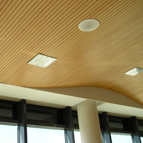 Акустическая панель для стены - STANDARD 64 - Ideatec Advanced Acoustic Solutions - для потолков / из дерева / прямоугольная