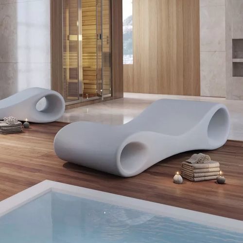 Современная скамейка - PRIME - Fit Interiors - из полиэтилена / без спинки / без подлокотников