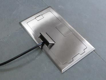 Встраиваемый электрический блок - R1X - FBS - Floor Box Systems - напольный / для розетки