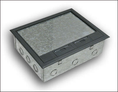 Встраиваемый электрический блок - WFB244X - FBS - Floor Box Systems - напольный / для розетки